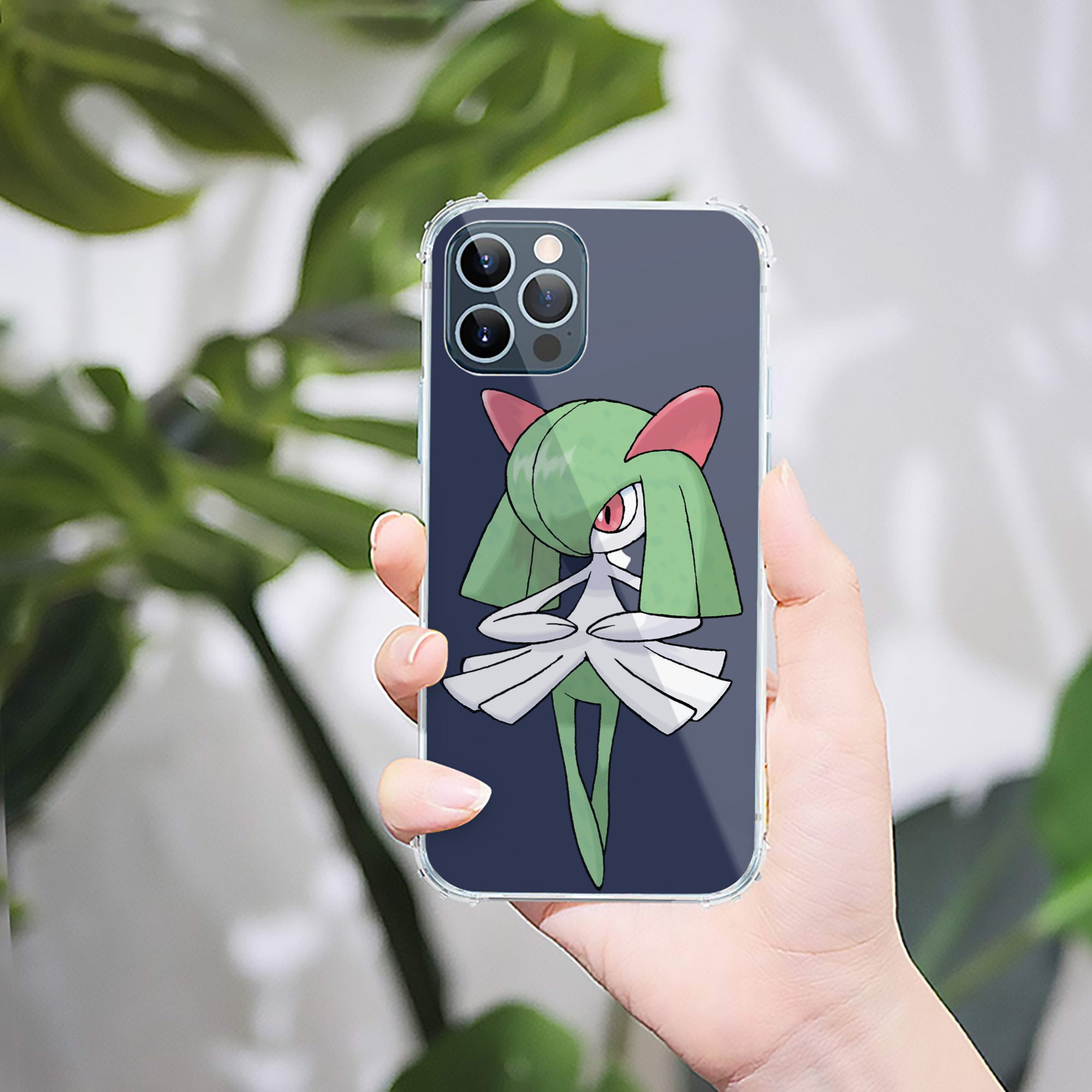 （画像用） ポケットモンスター Pokémon 【iPhone 12シリーズ対応】透明スマホケース（クリアソフトケース）